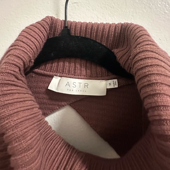 Astr Women’s Mauve Jodie Sweater Dress - Picture 6 of 6